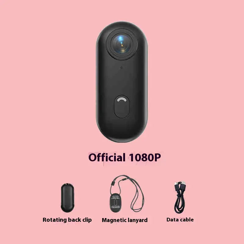 Mini 4K Action Camera - Waterproof, Wearable, Magnetic Mount